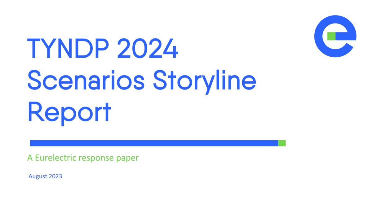 📩We submitted our response to the Ten Year Network Development Plans (TYNDP) consultation by @ENTSO_E  & @ENTSOG:

Read it here: cdn.eurelectric.org/media/6608/tyn…..