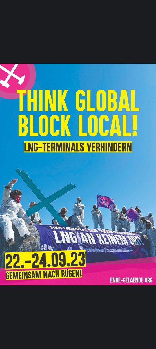 Bald ist es soweit. Am 22. -24.09. gemeinsam nach Rügen: Think global, block local! 

Du magst bei der Mobi helfen ?
Mobiplakate bestellen per Mail an mobi-eg-ost@systemli.org 
#NoLNG #systemchange