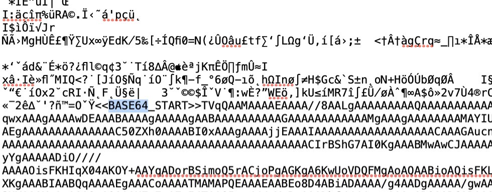 #TA558 attacker is back with malicious JavaScript.

Now they download a Spiderman image which looks valid, but at the end has <BASE64_START> and <BASE64_END> tags.

The PowerShell spawned ensures that this string stream is extracted and decoded to helper DLL, which ends up