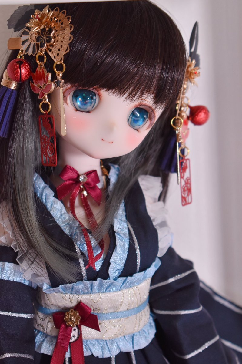 アイドールでお迎えした髪飾りとドレス🥰