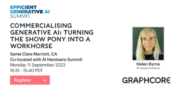 graphcoreai's tweet image. See the full agenda here + get your tickets  efficientgenerativeaisummit.com/events/efficie…