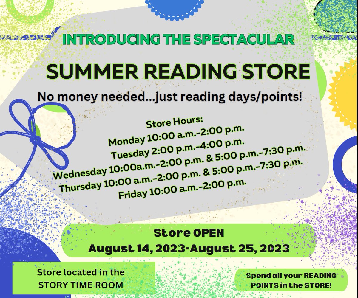 BPL Children's Dept. tweet media