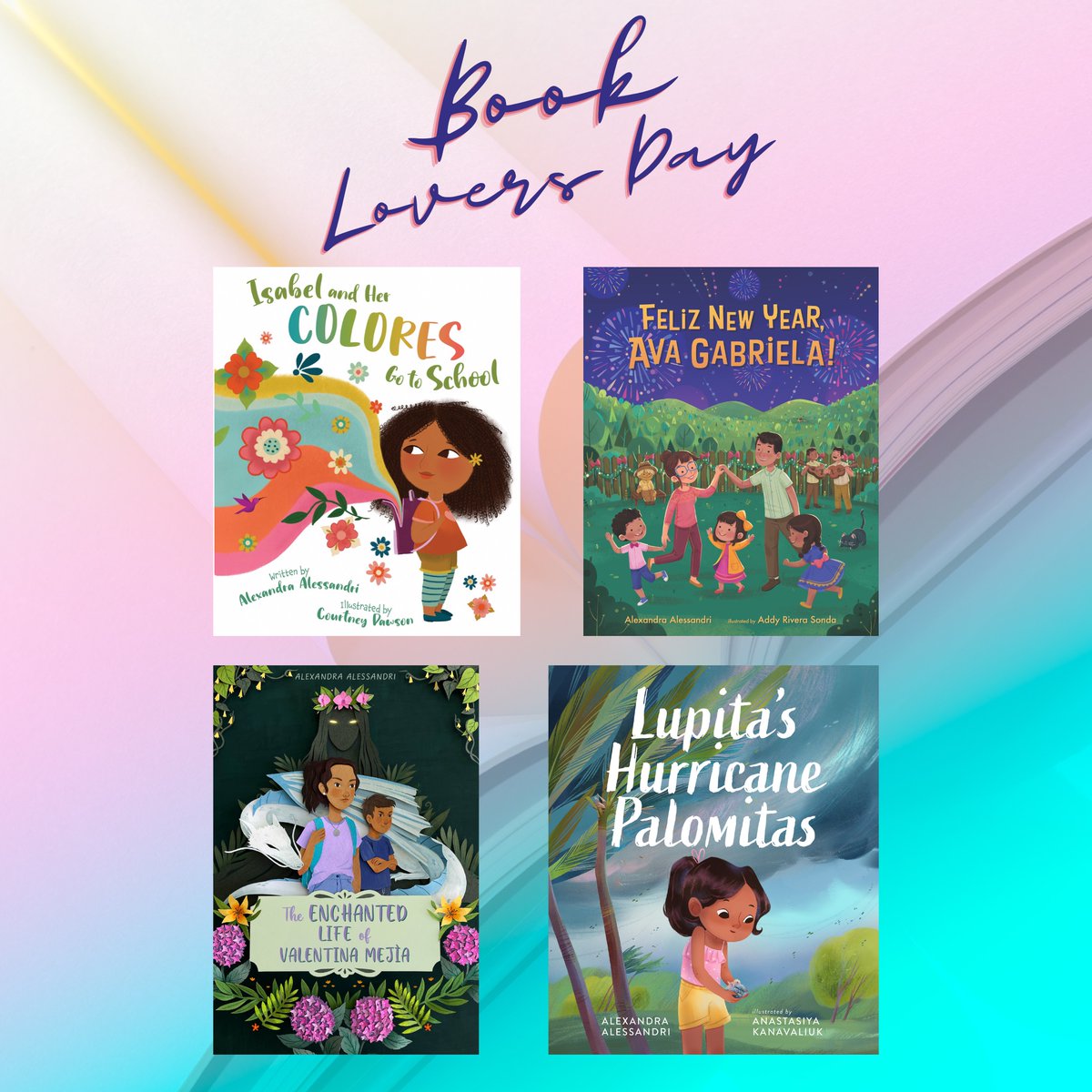 A day late but… happy #nationalbookloversday! 📚❤️

#latinxauthor #kidlit #picturebooks #MGlit  #colombian #hispanicheritagemonth #teachers #librarians  #mediaspecialists