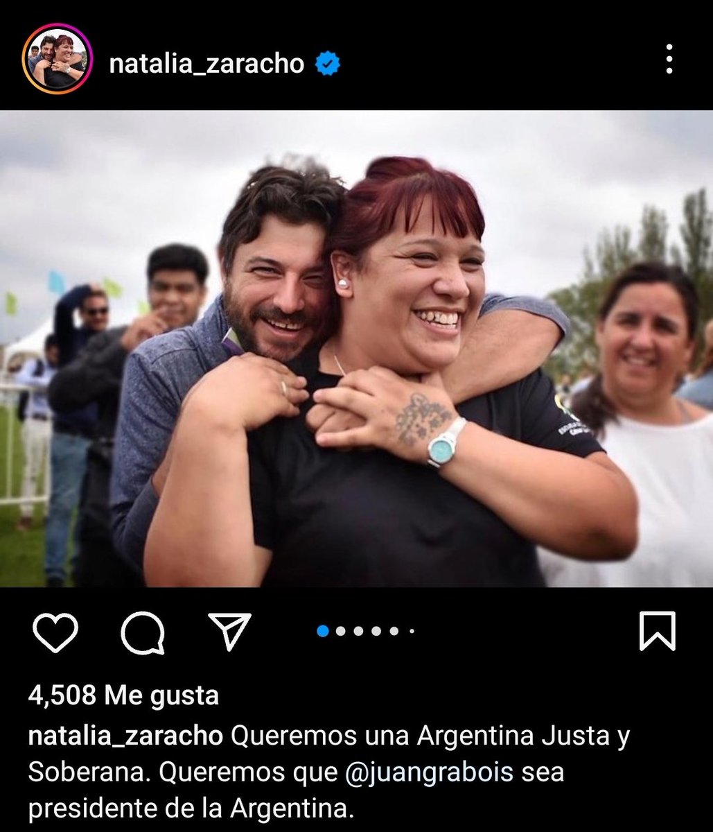Natalia Zaracho dejó la escuela a los 12 años en el 2003.
Durante TODA la "época ganada" de Nestor y Cristina NO volvió al colegio. Es la demostración del fracaso del modelo K.
Desde 2021, es Diputada con primaria incompleta. Tampoco volvió al colegio.