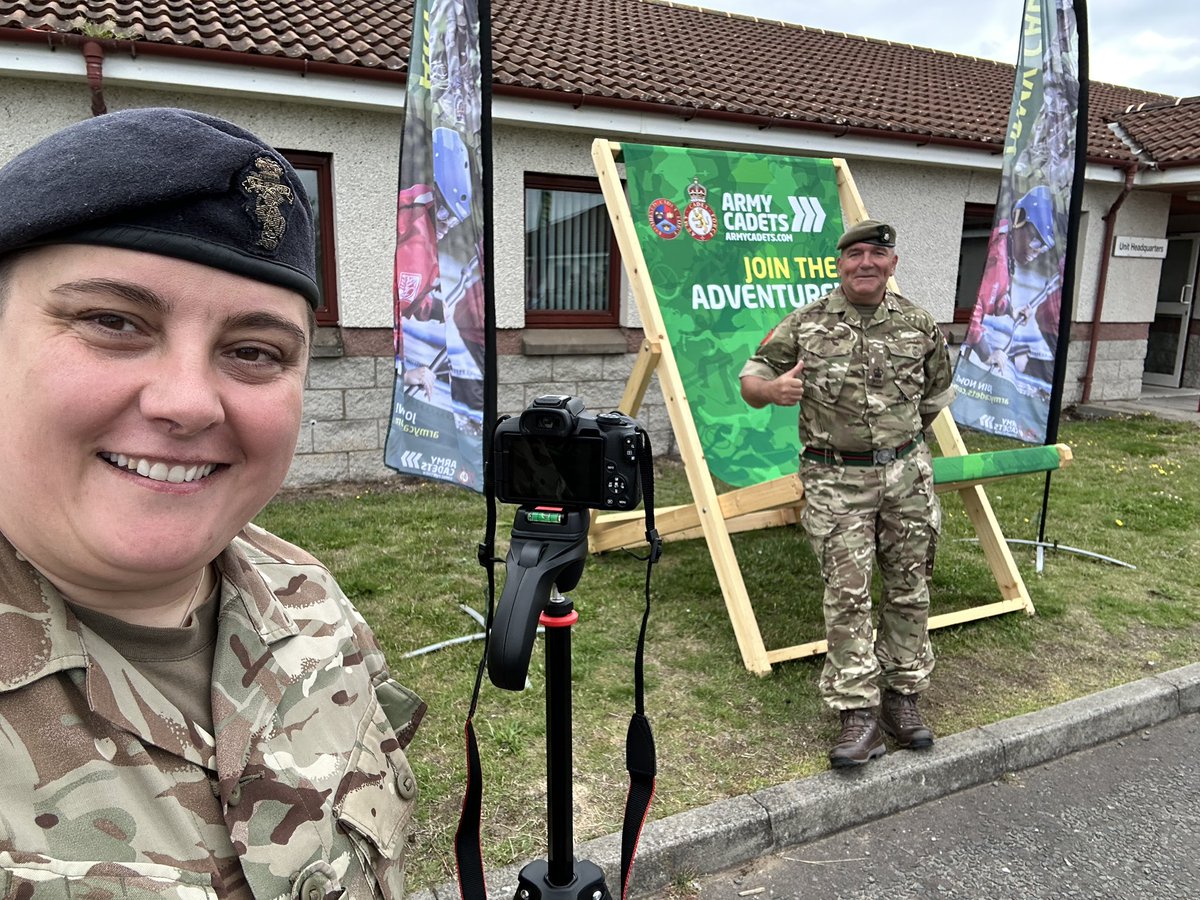 HSYEngagement's tweet photo. Today, done a little bit of filming around our CFAV and cadets… so of course, a little bit of behind the scenes action. #annualcamp2023 #WeAreCadets @ArmyCadetsUK @RFCAYH @hsyacf1 https://t.co/qfUfhEaW9i