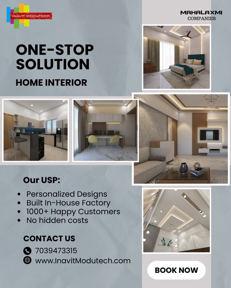 InavitModutech's tweet image. Get your dream home interiors done by Inavit Modutech Pvt Ltd, Mumbai

#inavitmodutech #livingroom #mumbai #mumbaiinteriors #HomeDecor #mumbaiinteriors #homeinterior #onestopsolution #MumbaiMeriJaan #Maharashtra #thane #WhatsApp