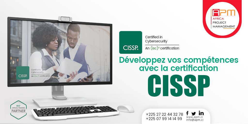 APM_CI's tweet image. Le 𝐂𝐈𝐒𝐒𝐏 est l&apos;une des certifications les plus reconnues et respectées dans le domaine de la cybersécurité. Participez à notre prochaine session prévue du 𝟐𝟑 𝐚𝐮 𝟐𝟕 𝐎𝐜𝐭𝐨𝐛𝐫𝐞 𝟐𝟎𝟐𝟑.
#CyberSecurity #AfricaProjectManagement