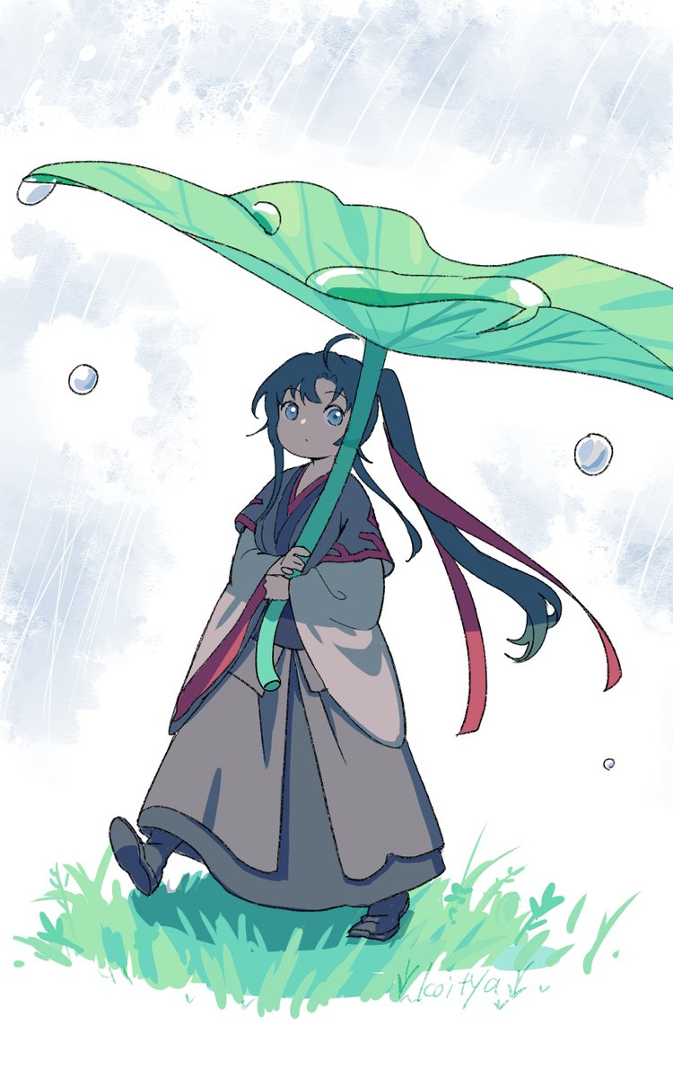 「雨うーしぇん  #MDZS #魔道祖師」|こいちゃのイラスト