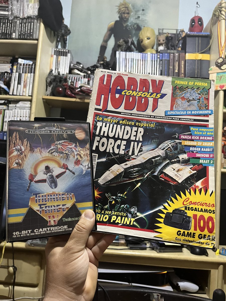 MrRavencloud's tweet image. Infancia felíz..infancia lejana..

#ThunderForceIV
#HobbyConsolas
@hobby_consolas