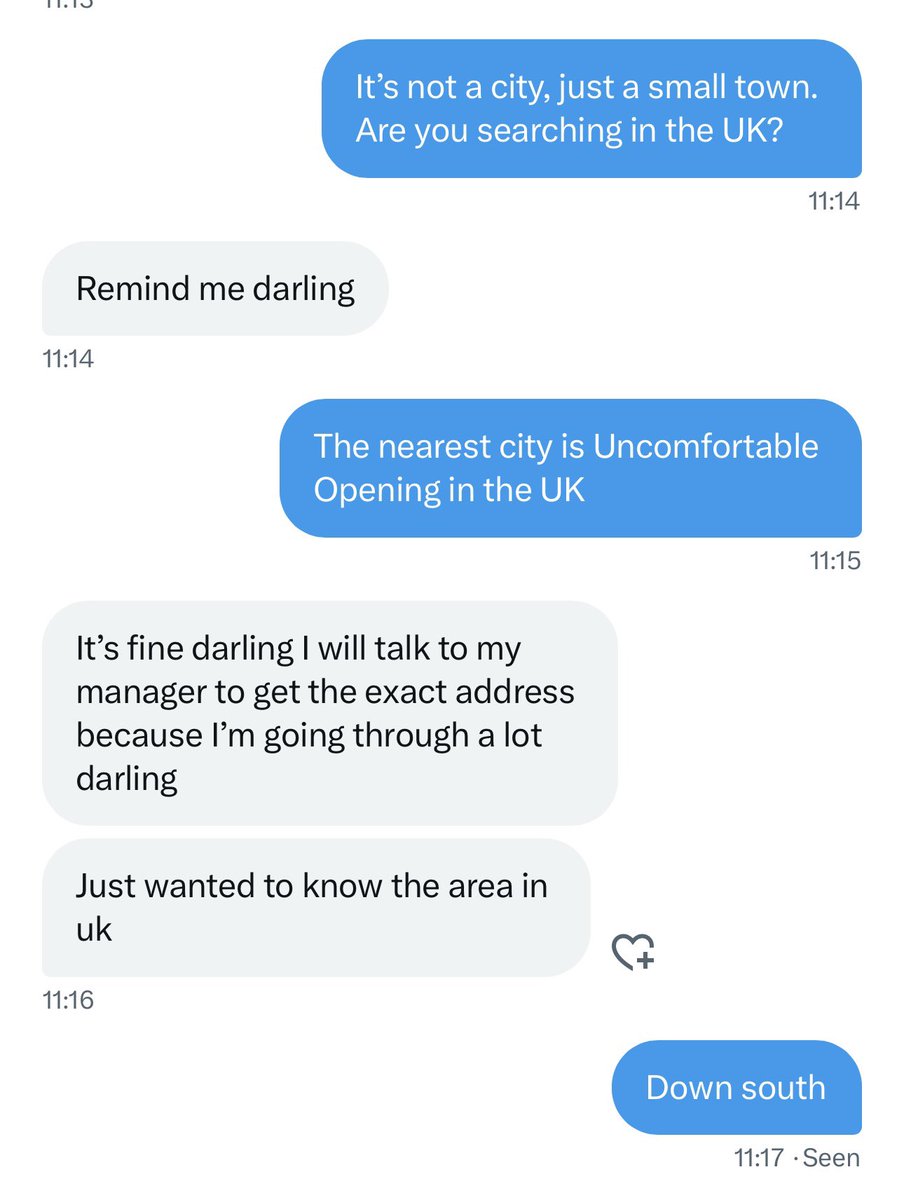 THANK GOD AND THE STARS ABOVE

KEANU IS BACK!

I’d given up hope of ever hearing from him again but he messaged me this morning from a different account and guess what…

HE WANTS TO VISIT!!

Only slight problem is that he can’t see my address on a map but I know he’ll find me ❤️