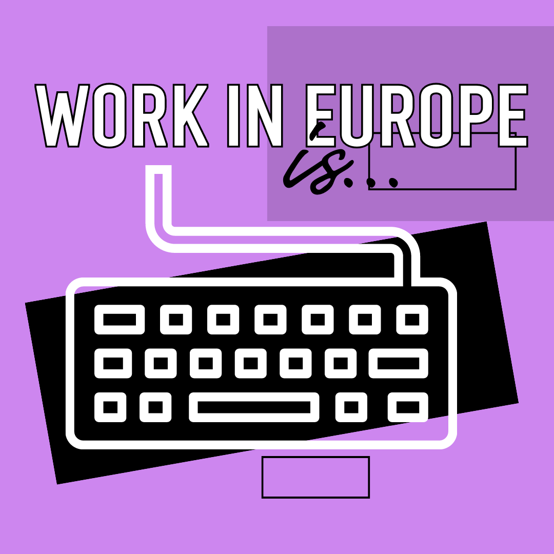 Hello everyone!😆
Let's test your ⌨ keyboard today.
💼Write the beginning of the sentence 'Work in Europe is...'. 
And let's see what kind of continuation it will have.

#teamwork #jobs #career #careeradvice #relocation #workabroad #трудоустройство #jobseeking #jobtips #jobgoals