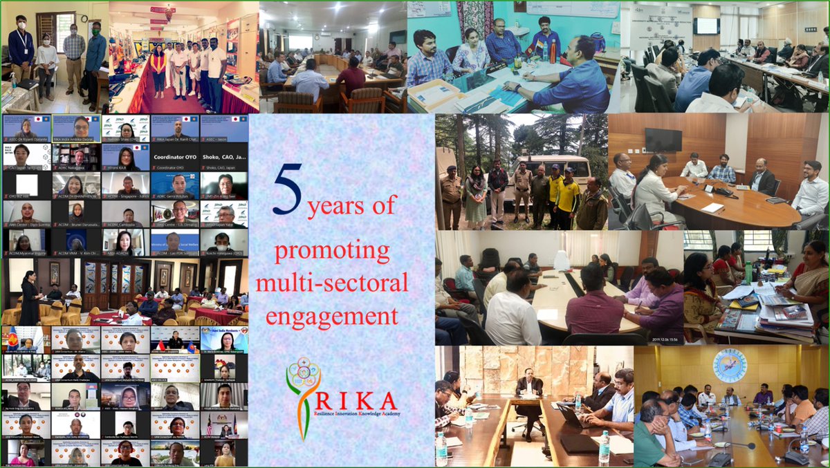 india_rika's tweet photo. As we mark 5 years of our journey towards resilience building, climate action, and sustainability, we look back on how far we have come, the footprints we have created and how to make our journey ahead more meaningful and impactful. 

#disasterriskreduction #riskmanagement https://t.co/gZUMbJQLik