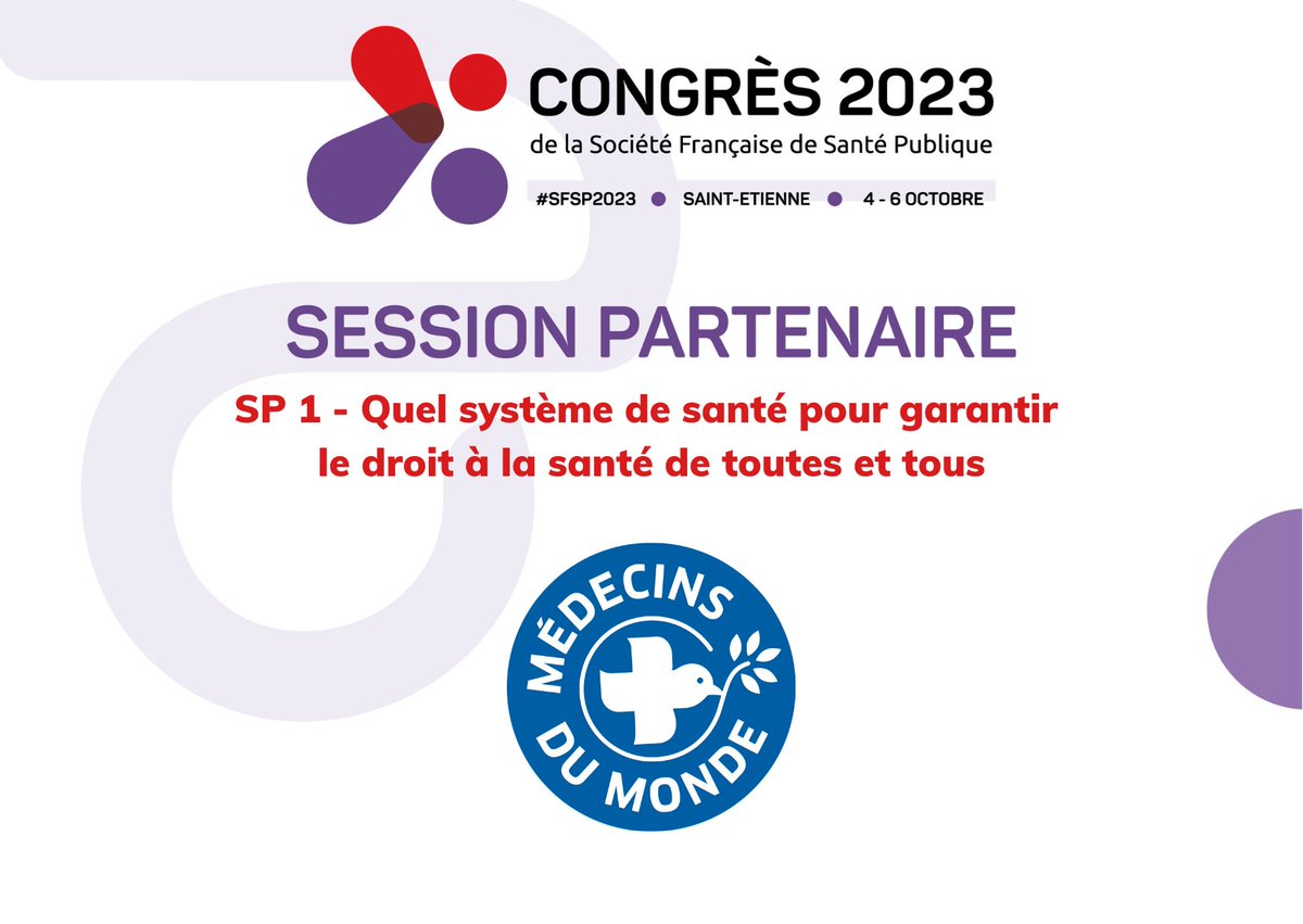 Société Française de Santé Publique tweet media