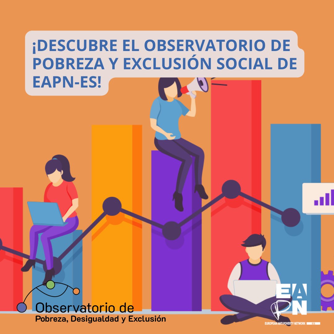 🧐¿Conoces el Observatorio de Pobreza y Exclusión Social de EAPN-ES? Una herramienta referente en la generación de conocimiento sobre #pobreza, exclusión social y las condiciones de vida de las personas que se encuentran en esta situación. Consulta aquí👇
observatoriopobreza.org/index.php