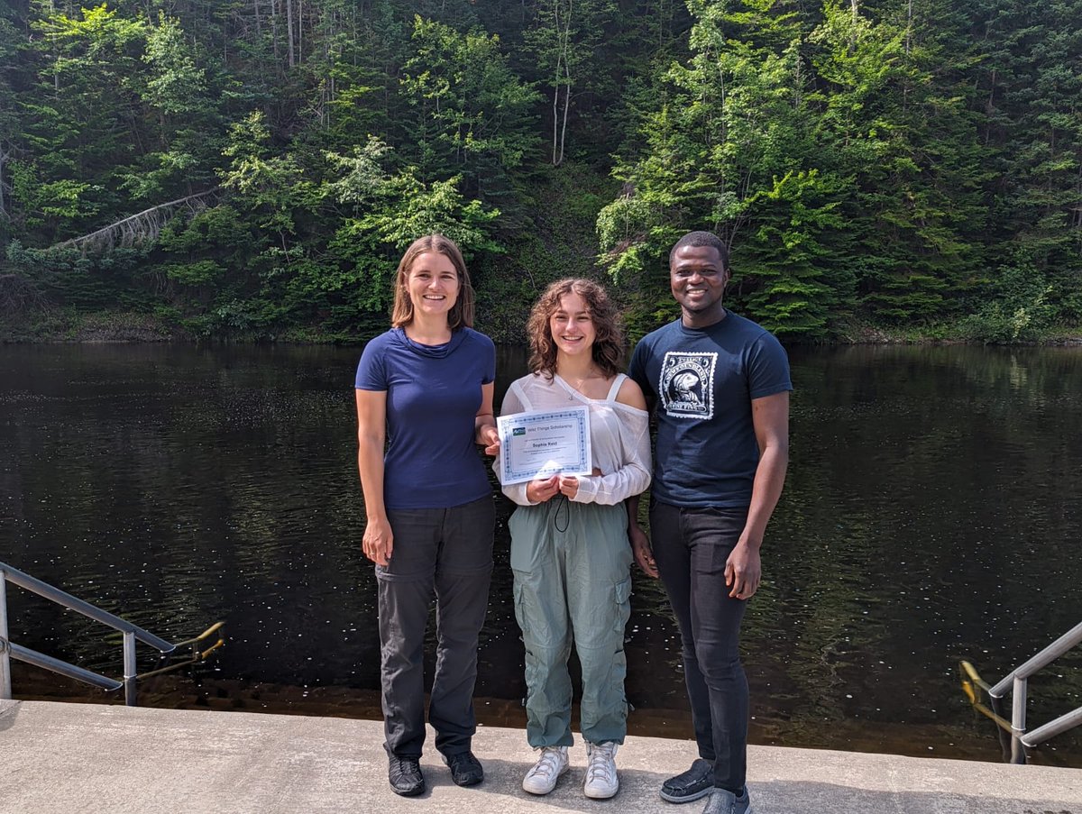Congratulations to our 2023 Wild Things Scholarship recipient, Sophia Reid from Reidville, NL! We thank all who applied, as well as @WildlandsOceans and our anonymous donor, whose support makes this scholarship opportunity possible each year #WildThingsScholarship