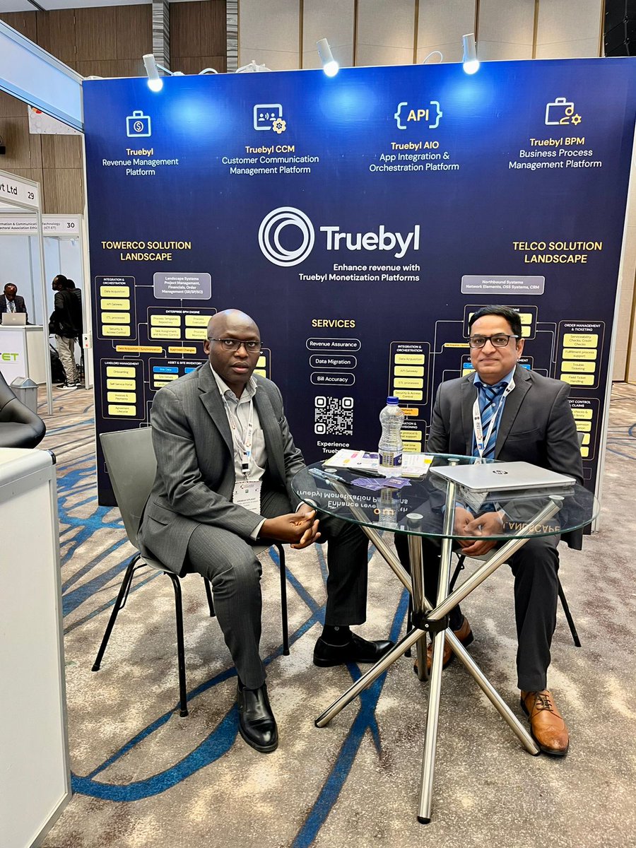 truebyl's tweet photo. What an eventful first day it turned out to be at the TEPC India Africa ICT Expo 2023 in Ethiopia!
Join us at our Truebyl stall – let's have a meaningful conversation!
https://t.co/2VBMZMajLa
#truebyl #telecombilling #towerbilling #BSS #OSS #TEPC #africa https://t.co/gMnLrko6dn
