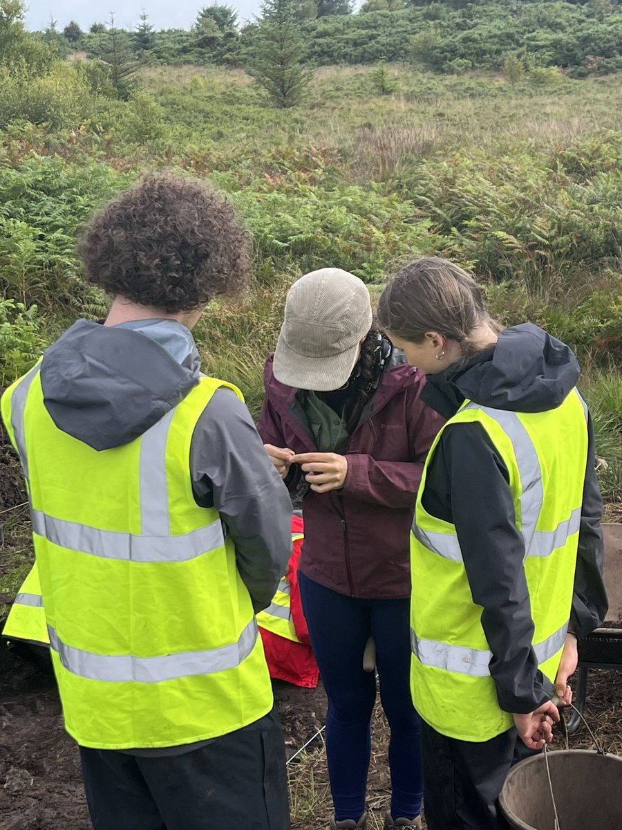 ArchScot's tweet photo. Exciting news!! We are only one hour in, and one of our @UofGlasgow  students, Patrick, just had his first find as part of his first dig! This makes it our second find from the #Drumadoon2023 dig! Congratulations, Patrick! 🎉 #ScotlandDigs2023 https://t.co/gIZeymo5fR