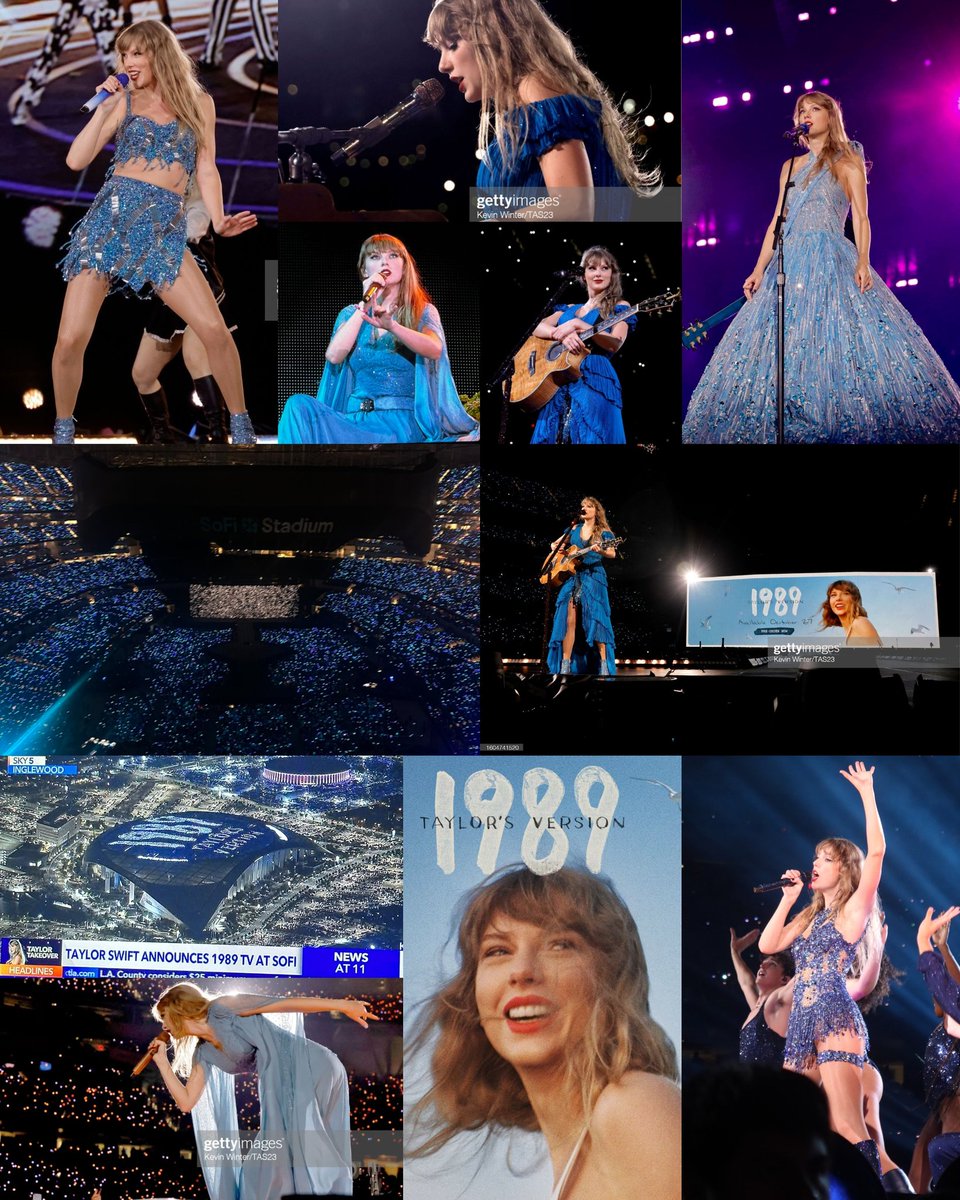 This one is for the history books 🔥 

Y'all don't understand how much I love her for doing this... Like literally blue is my fav colour 😭😭😭😭🤌🏼🤌🏼🤌🏼
💙🩵💙🩵💙🩵💙🩵
Always wanted her to wear blue outfits

#LATSTheErasTour #TheErasTourLA #1989TaylorsVersion #TaylorSwift