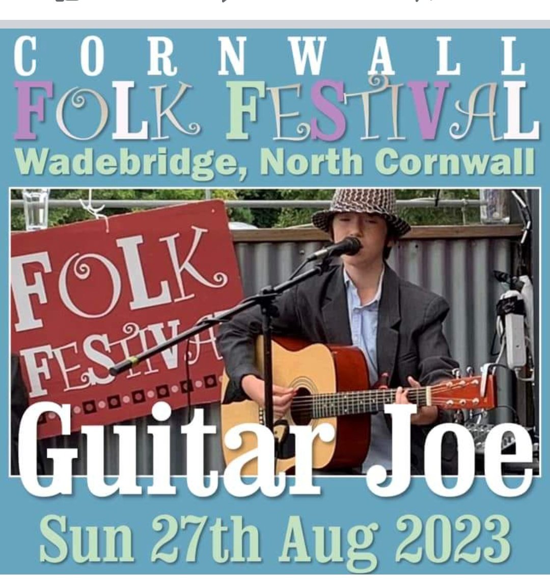 12pm on Molesworth Street, Wadebridge, Saturday 27th August as part of the @CornwallFolk Festival 🔥