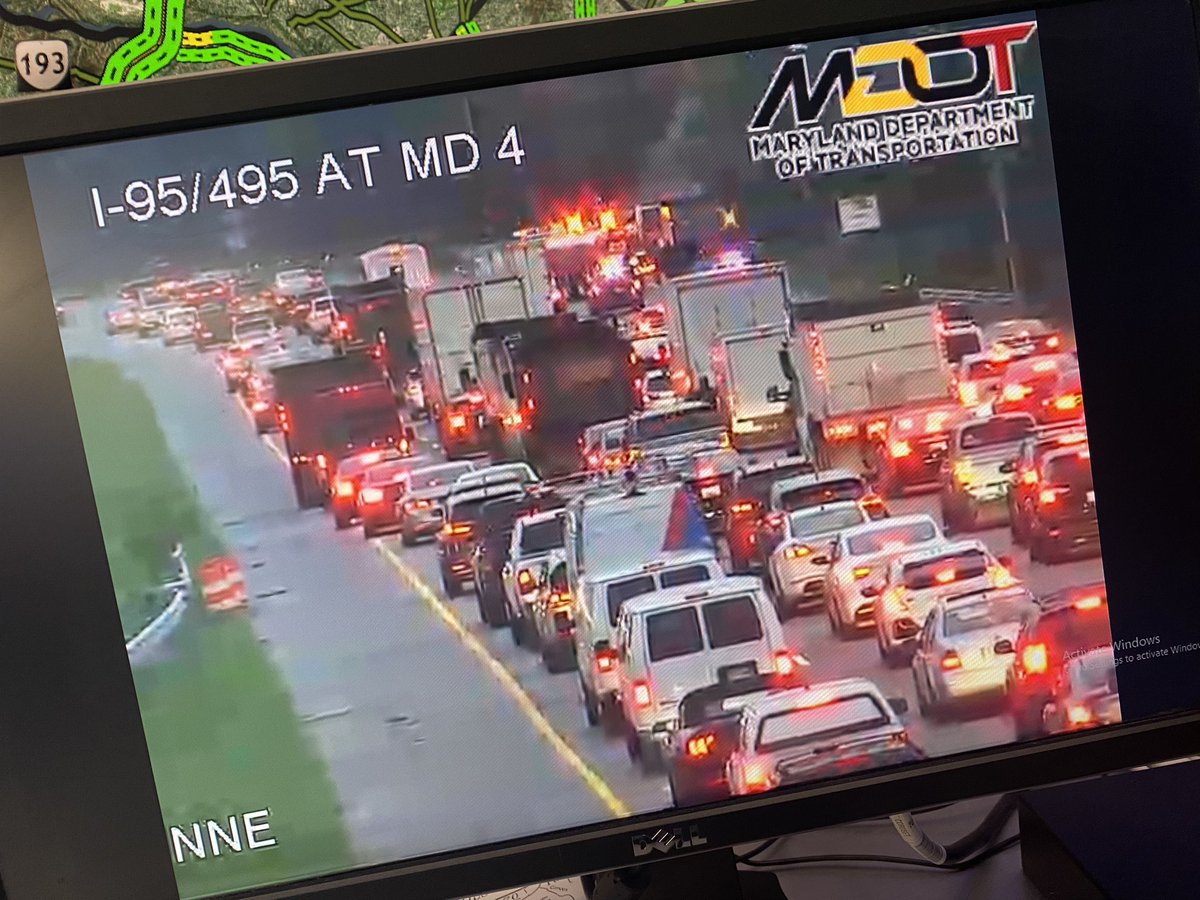 Truck fire OL at PA Avenue. <a href="/nbcwashington/">NBC4 Washington</a>