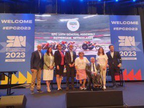 Successful 2023 GA for the European Paralympic Committee . Well done President, fellow board colleagues and staff team 👏 Now we get to watch Para sport and support the athletes 💚 <a href="/EuroParaChamps/">European Para Championships</a>