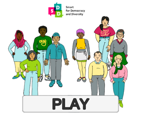 Alp_Inclusief's tweet photo. Het online spel van Smart for Democracy and Diversity laat de complexiteit van discriminatie zien in de vorm van een detectivespel. Het is gebaseerd op echte ervaringen van mensen die gediscrimineerd worden. Speel het spel hier: https://t.co/MDmQ8xaCnc https://t.co/gzHBviFWPf