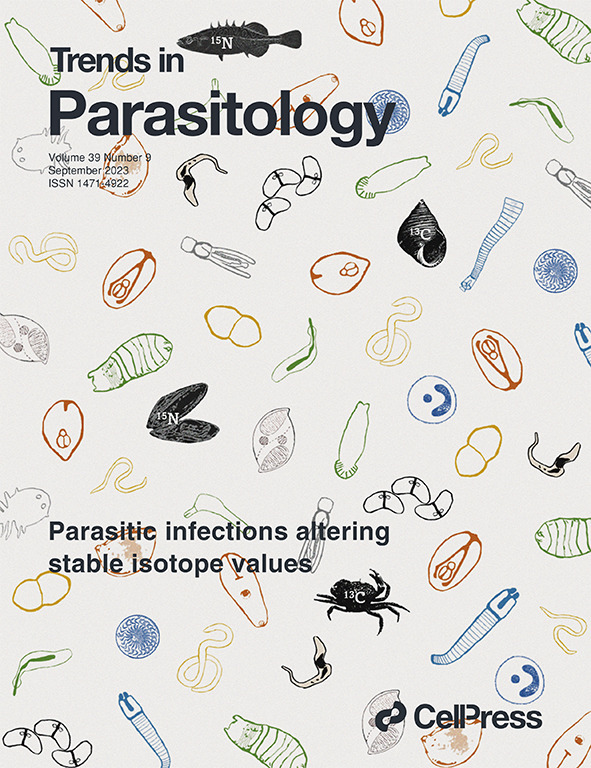 Our 2023Sep issue bit.ly/2N9R8Es reviews kinase inhibitors as antimalarial, plant-parasitic nematode effectors, helminth &amp; RheumaticDiseases, host stable isotopes, MalariaControl in Bangladesh, Leishmania epidemiology in Brazil&amp;Spain, &amp; zoonotic risks of InvasiveWildlife
