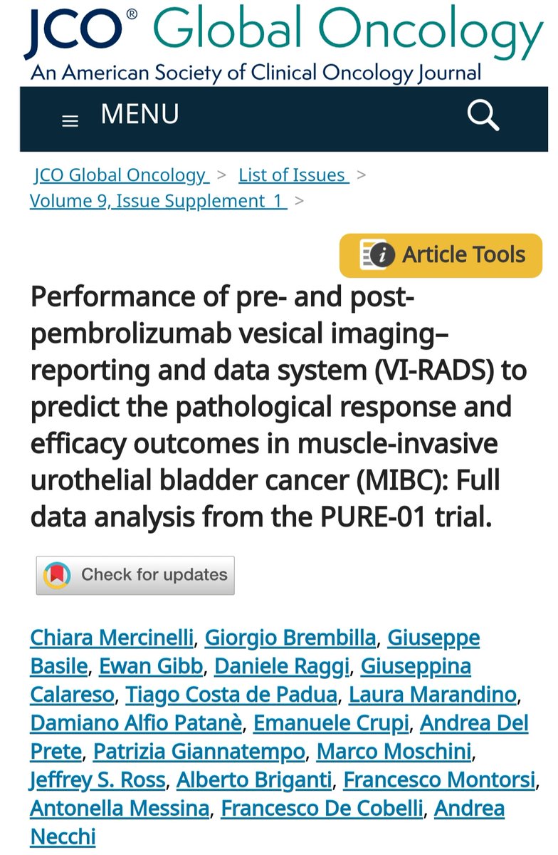 nataliagandur's tweet image. 💫🌟Revolutionizing #MIBC Treatment: VI-RADS Scores Predict Success of #Immunotherapy 🚀🩺🌟💫 #MIBCResearch #InnovativeMedicine🌟💫
📢 **Exciting Findings**: PURE-01 trial reveals groundbreaking insights!
🌟 VI-RADS Power: Predicting post-neoadjuvant immunotherapy response in…