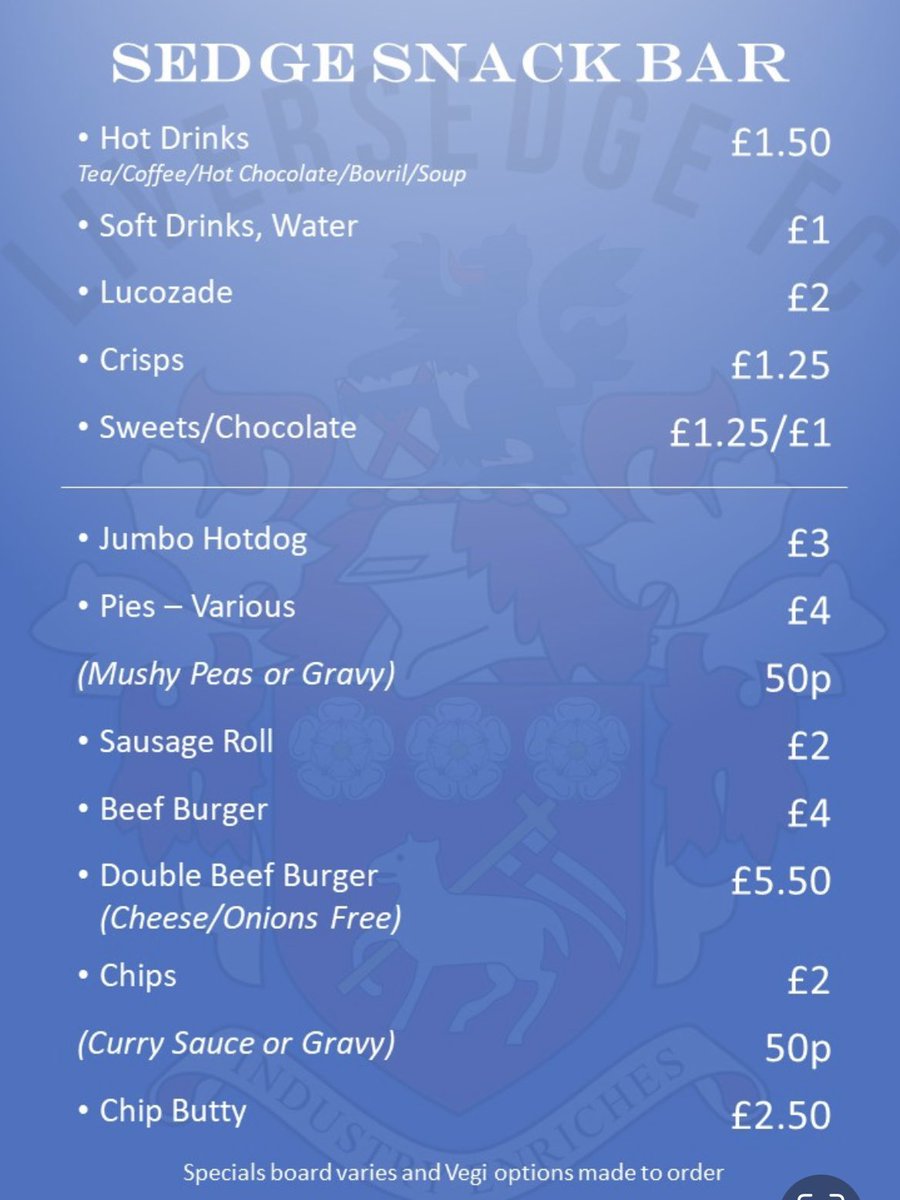 Sedgesnackbar's tweet photo. Nearly start of season, Sedge snack bar will be open 1.30pm - 4.45pm this Saturday…. https://t.co/ij9UDtxkjz