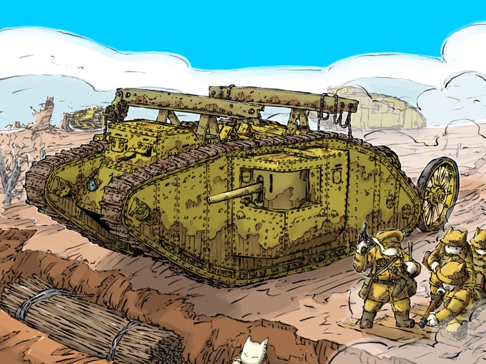 こう好きな時代の兵器とかをノロノロ更新する生存報告って感じでもありますね大切な事は辞めないこと 