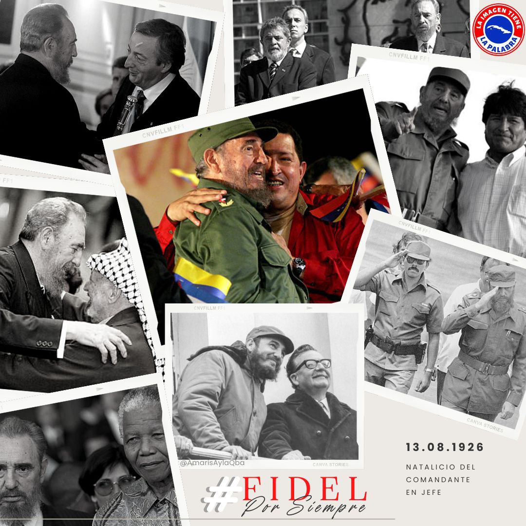 Frank16726439's tweet photo. Fidel, hermano de todas las causas justas. 
#FidelPorSiempre https://t.co/XYAxAesKW3
