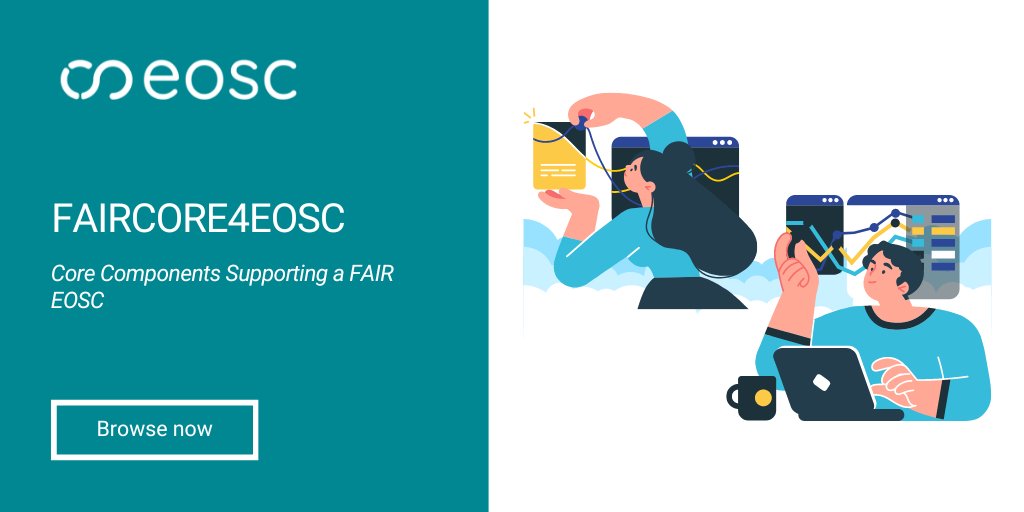 🙌@FAIRCORE4EOSC aims to support a #FAIR #EOSC and address gaps identified in the Strategic #Research and #Innovation Agenda by developing nine core components for the #EOSC to improve the discoverability and #interoperability of #research outputs
➡️ shorturl.at/mtvDX