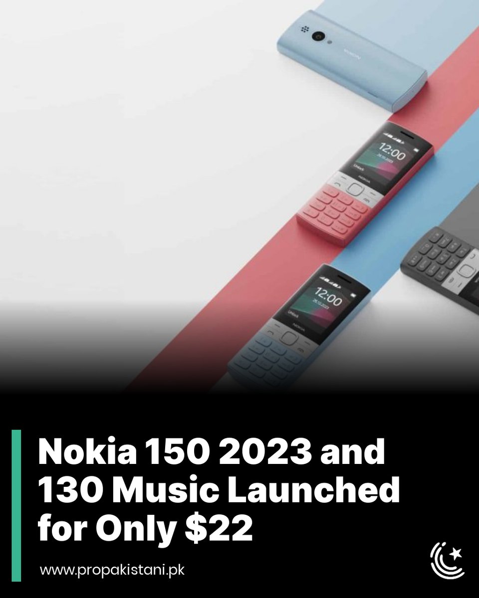 ProPakistaniPK's tweet image. Do you want music on the go? Or a half decent camera?

Read More: propakistani.pk/2023/08/10/nok…

#Nokia #Featurephone #Nokia 150