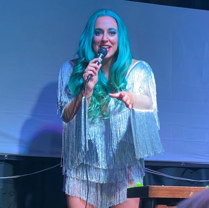 katyberrycomedy's tweet photo. Have you met Diamond Goddess Crystal Pussy yet?? She's waiting for you at The Mash House. Insane stories, musical improv, freestyle rapping. ⭐️⭐️⭐️⭐️⭐️ from Broadway Baby. What are you waiting for?! 14:10pm. #FillYerBoots #edfringe @Justthetonic @edfringe https://t.co/rlhFwdAVrD