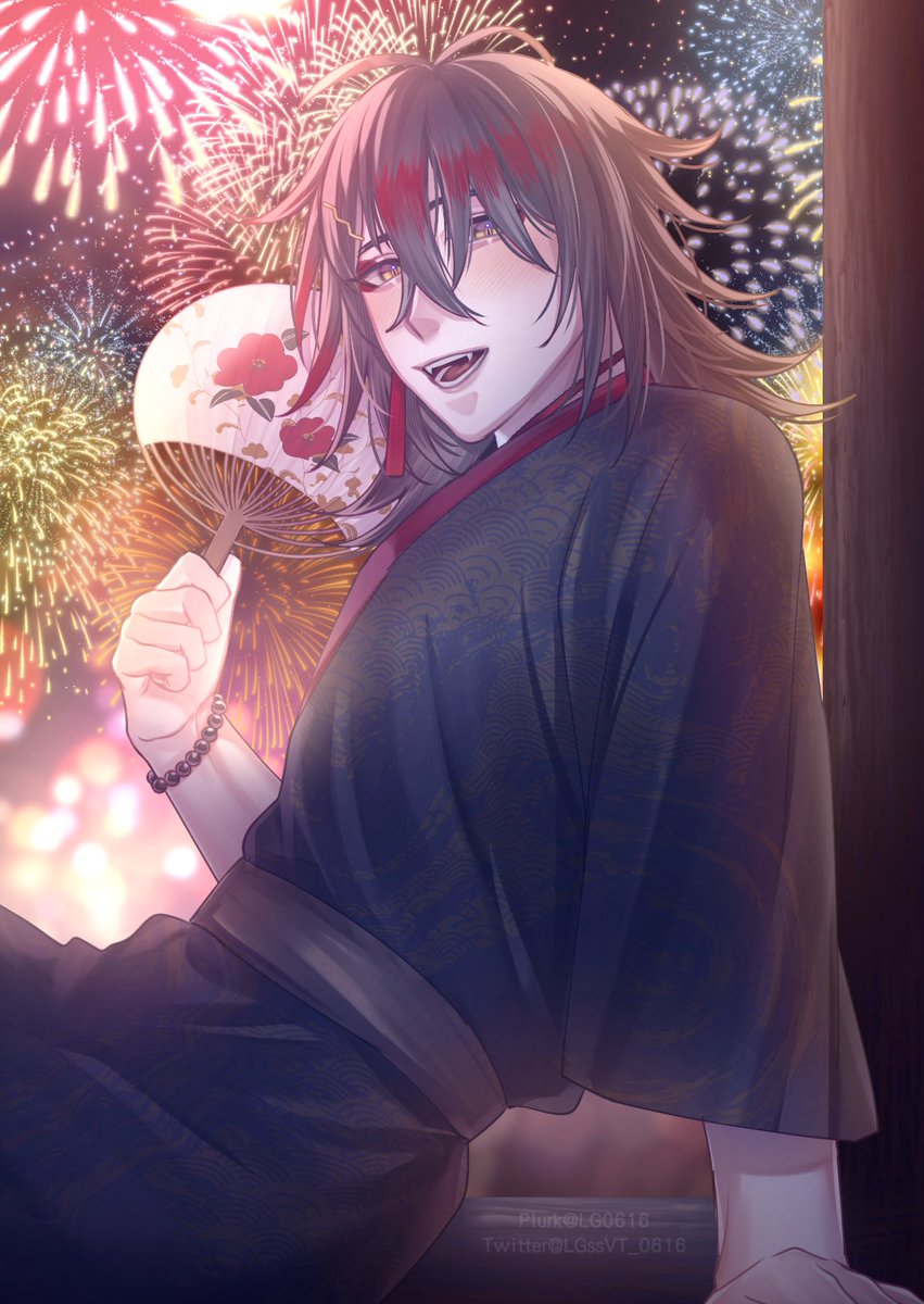 LGssVT_0616's tweet photo. 【認親卡&amp;消費禮】
我畫完了～～～
上次暑假畫了海邊，這次畫花火大會🎆
和惡魔一起度過開心的夏天❤️

歡迎大家來找我交換～～～🫶🏻 https://t.co/20td0hlktr