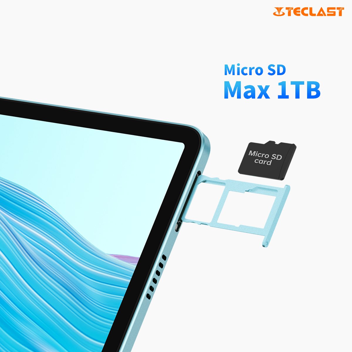 TeclastOfficial's tweet photo. Expand your horizons with the #TeclastM50Pro. Support for 1TB SD card expansion lets you save everything you need. 🌊 🌊 🌊
Learn More: https://t.co/Ah16tAHN4w
#Teclast #Tablet #M50Pro #thin #tech #light #metalbody #Aqua #16GB #256GB #Android13 #430g https://t.co/MNK6nHnTE3