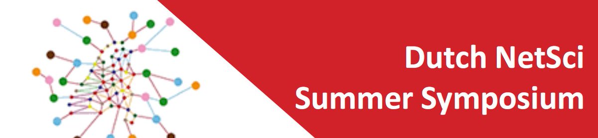 Organizers @mkitsak @HuijuanWang and Pim van der Hoorn have put together an awesome programme for the Aug 30-31 (free!) Summer Symposium of the @NetSciNL, featuring talks by a.o. @FEduati, @ingo_S, @fernandopsantos, and @MartonKarsai. netsci.nl See you in Delft!