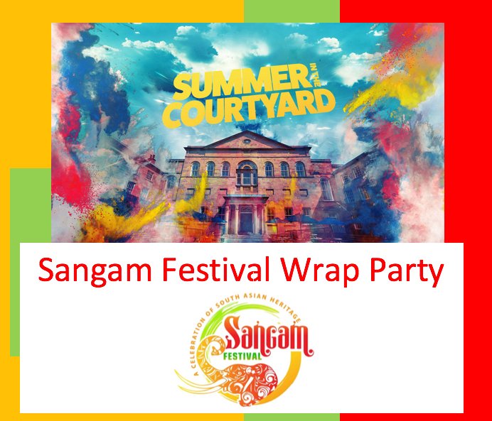 Sangam Festival (@festivalsangam) on Twitter photo Join us for our festival wrap party on Fri 18 Aug <a href="/theLBT/">Lawrence Batley Theatre</a>
Book ahead - sangamfestival.co.uk/whats-on/
Free event with local DJ and entertainment. All welcome!
#SouthAsianHeritageMonth #kirklees #JoinUs Join us for our festival wrap party on Fri 18 Aug <a href="/theLBT/">Lawrence Batley Theatre</a>
Book ahead - sangamfestival.co.uk/whats-on/
Free event with local DJ and entertainment. All welcome!
#SouthAsianHeritageMonth #kirklees #JoinUs
