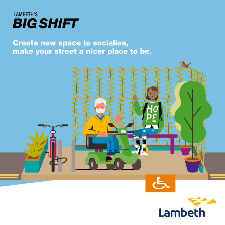 Is your street in need of some greenery? Why not apply for a parklet! Click here for more details: orlo.uk/OygVX #LambethBigShift
