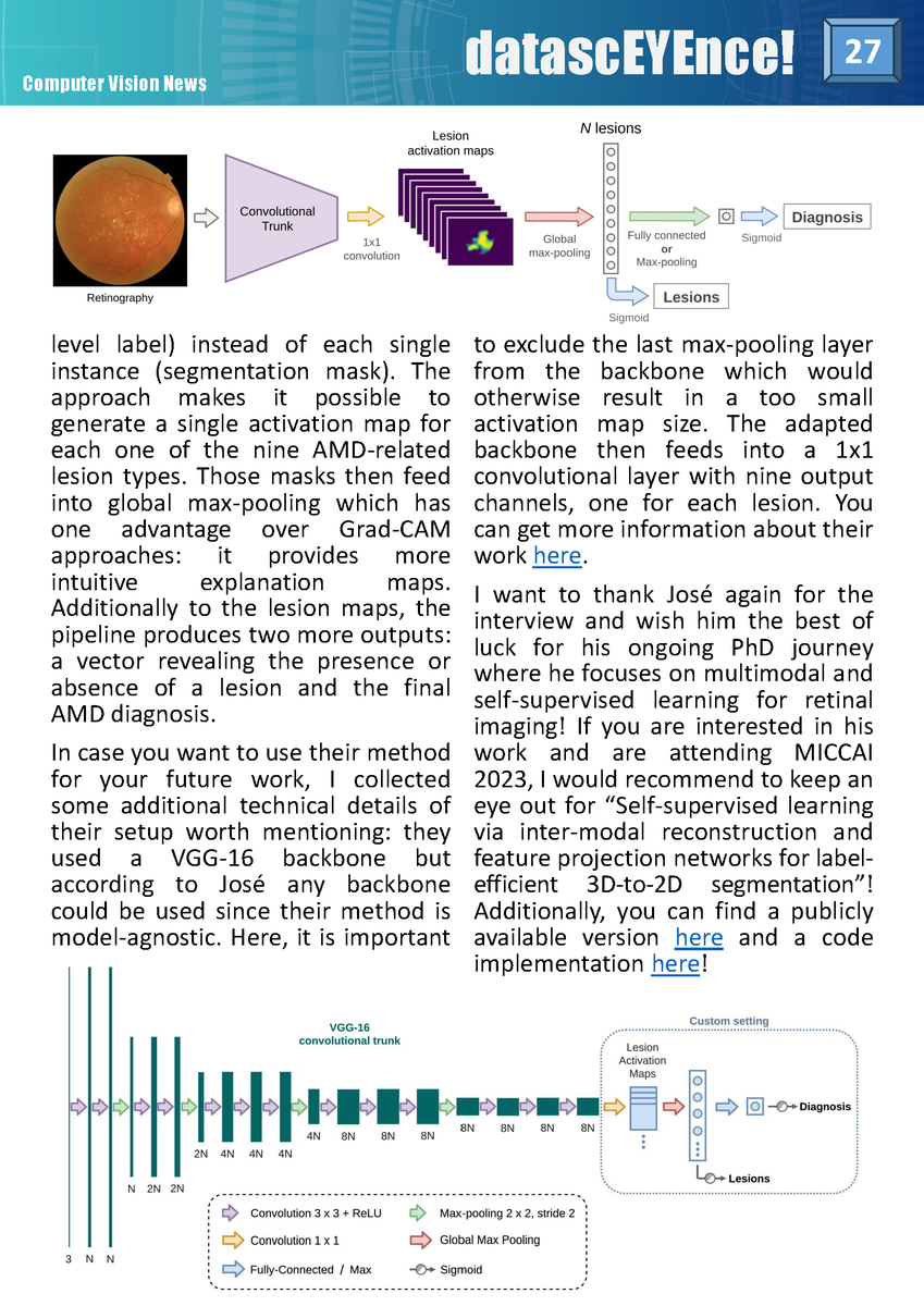 datasceyence's tweet photo. On page 27 of the Computer Vision News, you can find some more implementation details! https://t.co/8XsBBTO7vl