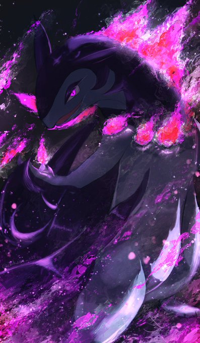 「purple eyes purple fire」 illustration images(Latest)