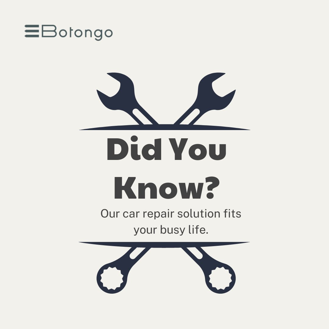 botongo_tech's tweet photo. Enjoy car care that perfectly fits your schedule through Botongo.
#CarRepair #Botongo #AutoExperts #eplorepage https://t.co/UMfO9Er7Gw