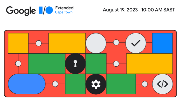 🎉 Google I/O Extended '23 in Cape Town! Community-led tech events, channeling Google I/O's excitement locally. Join us for a half-day conference on Aug 19, 10:30 AM! 📍 goo.gl/maps/NjLHSzYFL… 
RSVP: shrturl.app/cs_5sT 
#GoogleIOExtended #GDGCapeTown 🚀