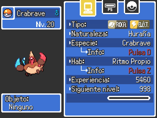 Pablus94's tweet photo. 🦀¡Aquí os dejo los gráficos ingame de Crabrave!🦀

🪩¡RETO!🪩

¡Si el tweet es apoyado y seguís a @EduarPokeN y a @JaviGarnier daremos a Crabrave en una actualización!😉

El sprite, ow e icon está hecho por @EduarPokeN
El backsprite está hecho por @its_me_srgio https://t.co/2GWuwCV9GN