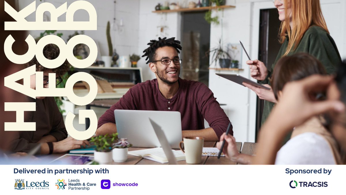 IDSDigitalLeeds's tweet photo. Hack for Good is back & bigger than ever!
Be part of a city-wide movement to make #Leeds a great place to work, for everyone.
๐
Thursday 21 September.
๐@nexusunileeds
๐๏ธSign up now: https://t.co/ZsAmeSzbEs
See you there!
#HackForGood23 @ShowcodeHQ @Tracsis @LloydsBank https://t.co/4zc47y0AlQ