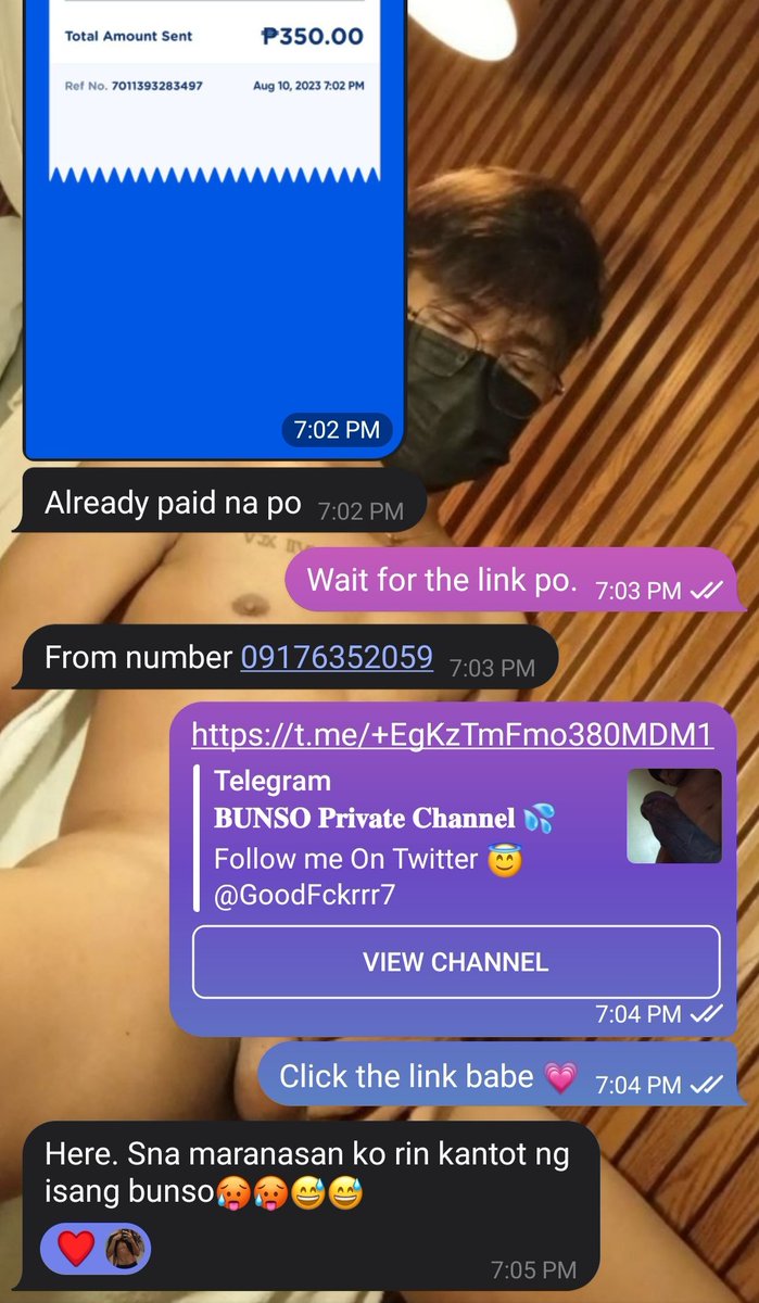 Thanks for availing my Promo! 💗 Enjoy watching po . Free Access : t.me/+7ohABtNQv7RlO… Dm me here - t.me/GoodFckrrr7