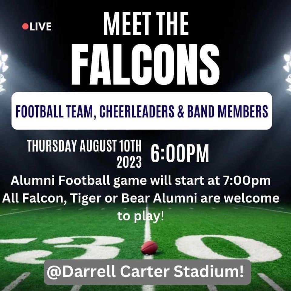 See y’all at Meet the Falcons tonight!