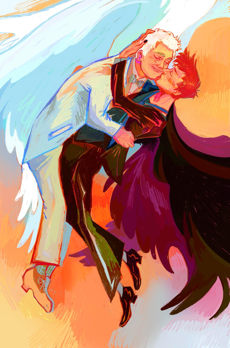 \(//∇//)\ #GoodOmens