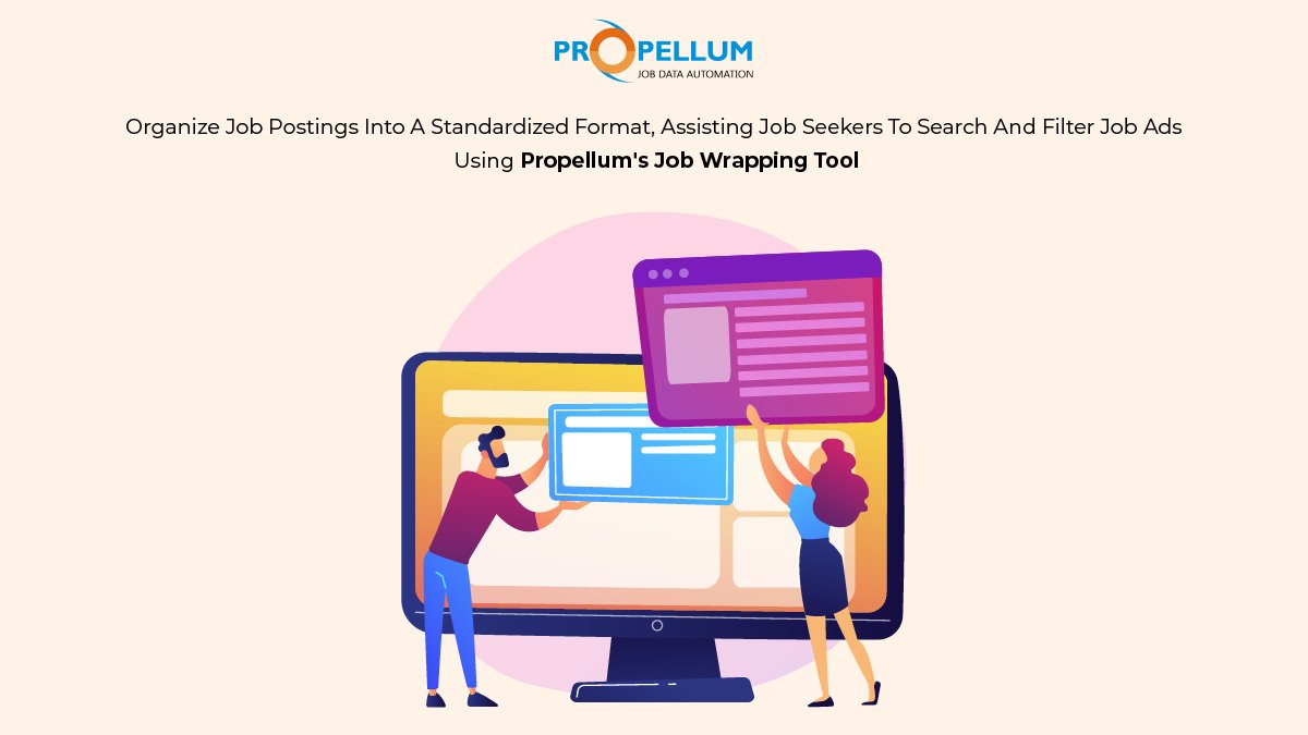 PropellumInfo's tweet photo. Filter out your Job Post and make it easier for job seekers to easily narrow down to your listing with Propellum's Job Wrapping Solution.

#jobwrapping #propellum #jobboards #jobscraping #jobdataautomation #joblisting #jobboard #thursday https://t.co/S3fvSucSA4