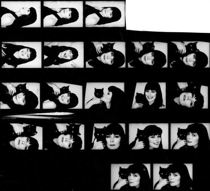 Photoshoot contact sheets from 1985 #ThrowbackThursday https://t.co/ShjSevjMY4<a href="/tag/throwbackthursday"class="tags">#ThrowbackThursday</a>